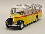 Saurer L4C 1959 Bus PTT Switzerland by IXO MODELS