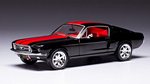 Ford Mustang Fastback 1967 (Black/Red) by IXO MODELS