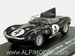 Jaguar D Type #4 Winner Le Mans 1956  Sanderson - Flockhart by IXO MODELS