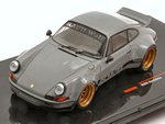 Porsche 911 RWB Backdate (Grey) by IXO MODELS