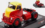 GMC 950 COE Truck 1954 (Red/Yellow) by IXO MODELS