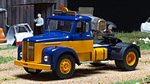 Scania 110 Super Truck 1953 (Blue/Yellow) by IXO MODELS