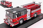Seagrave Firetruck (Red/Black) by IXO MODELS