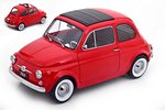 Fiat 500 1968 (Red) by KK SCALE MODELS