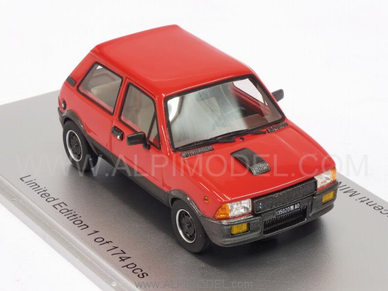 kess Innocenti Mini De Tomaso Turbo MkII 1983 (Red) (1/43 scale model)