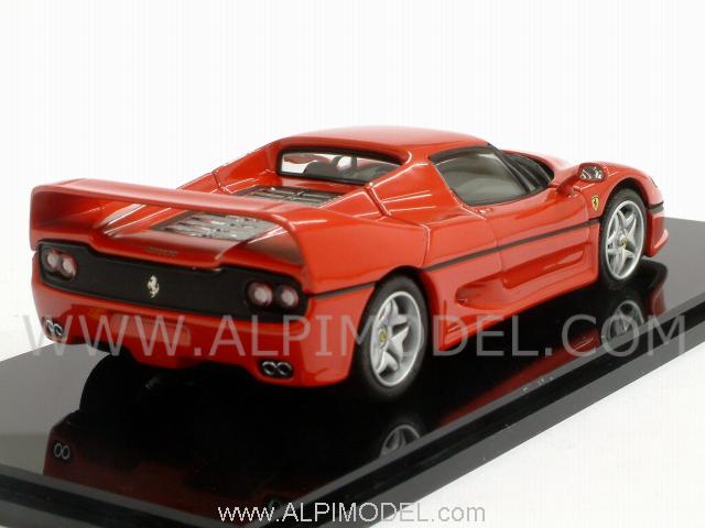kyosho Ferrari F50 with Black interiors (Red) (1/43 scale model)