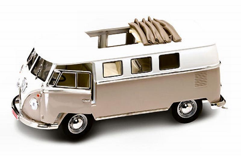 Volkswagen Microbus Soft Top 1962 Desert Sand by lucky-die-cast