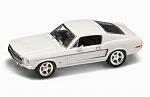 Ford Mustang Gt 1968 White by LUCKY DIE CAST