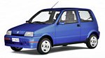 Fiat Cinquecento Sporting 1994 (Met.Blue) by LAUDO RACING