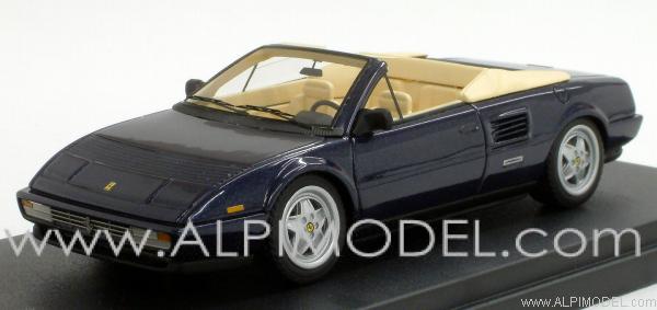 looksmart Ferrari Mondial T Cabriolet (Metallic Dark Blue) (1/43