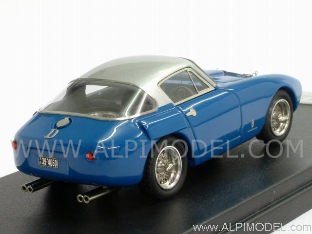 looksmart Ferrari 166 MM Berlinetta Pininfarina 1953 (Avio Blue/Silver)  (1/43 scale model)