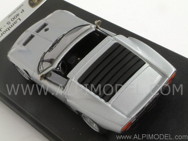 looksmart Lamborghini Miura P400S Jota Spider (Silver) (1/43 scale