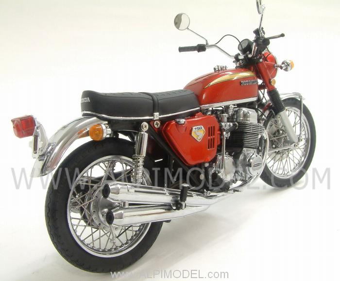 minichamps Honda CB 750 Four K0 1968 Red (1/12 scale model)