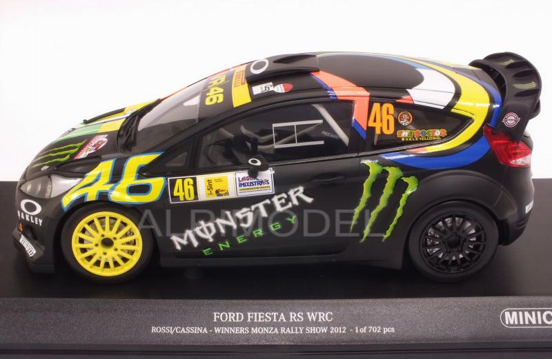 Ford Fiesta RS WRC #46 Winner Rally Monza 2012 Valentino Rossi - Cassina by minichamps