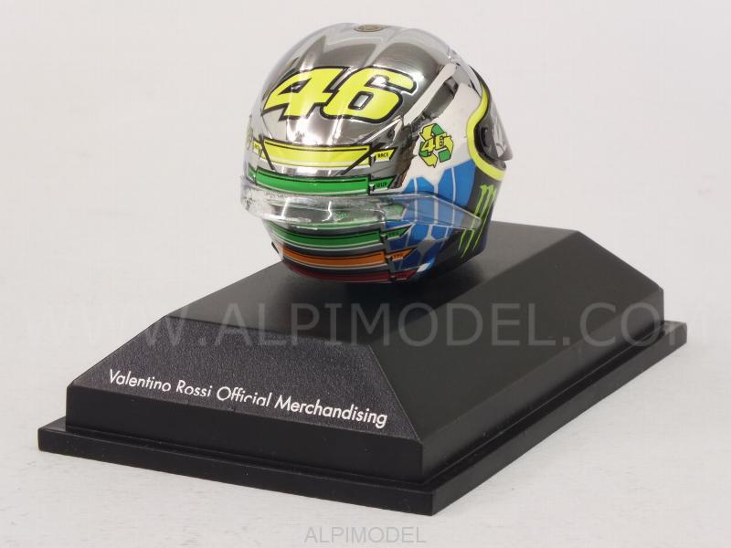 minichamps Helmet AGV MotoGP Mugello 2015 Valentino Rossi (1/8 scale ...