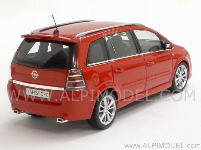 Opel Zafira OPC 2006 (Magma Red) by minichamps