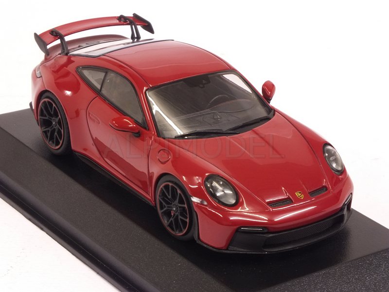 Porsche 911 (992) GT3 2020 (Red) by minichamps