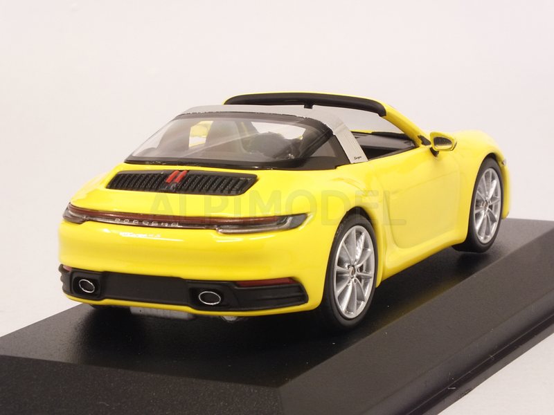 Porsche 911 Targa 4S (992) 2020 (Yellow) by minichamps