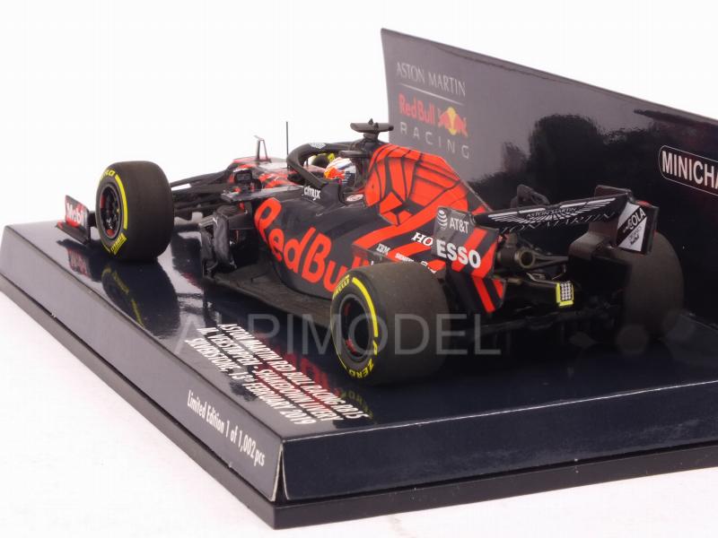 Red Bull RB15 Shakedown Livery Silverstone 2019 Max Verstappen by minichamps