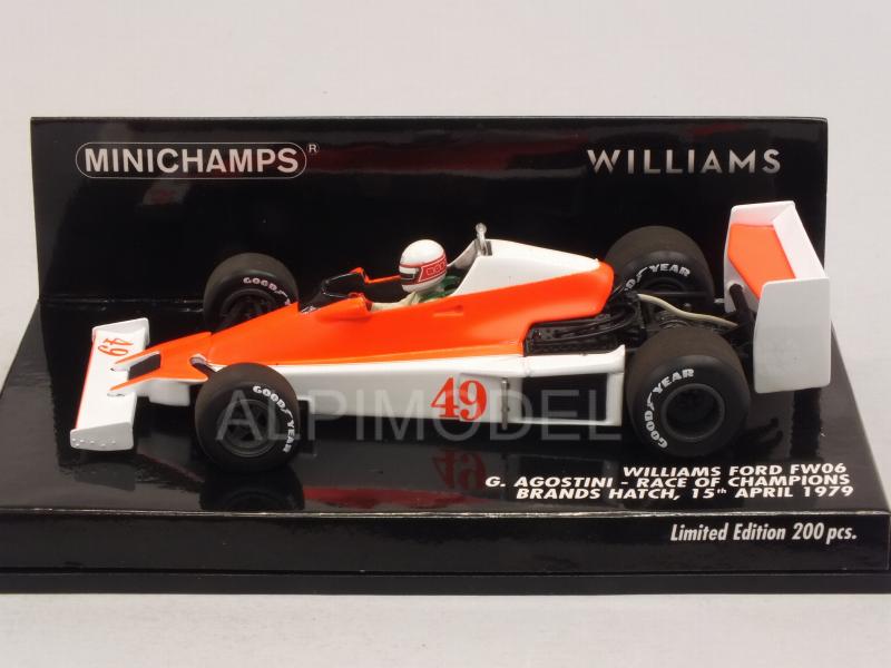 Williams FW06 Ford #49 Brands Hatch 1979 Giacomo Agostini by minichamps