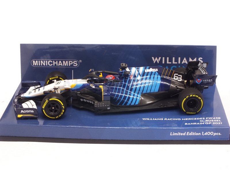 Williams FW43B #63 GP Bahrain 2021 George Russell by minichamps