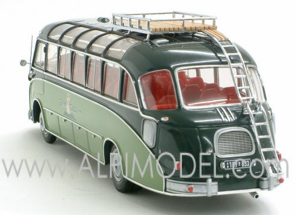 minichamps Setra S8 Bus 1953 'Der Walser' (Green) (1/43 scale model)