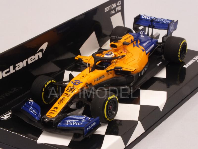 McLaren MCL34 Renault #55 2019 Carlo Sainz Jr. by minichamps