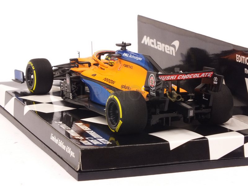 McLaren MCL35 Renault #55 GP Italy 2020 Carlos Sainz by minichamps