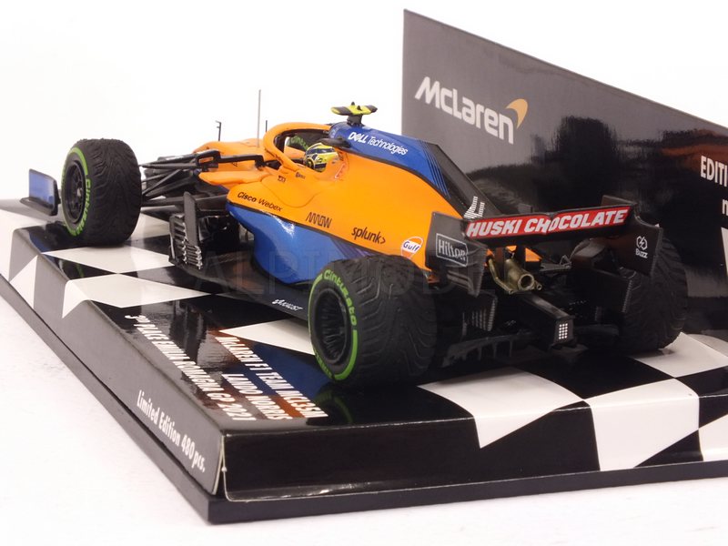 McLaren MCL35M #4 GP Emilia Romagna 2021 Lando Norris by minichamps