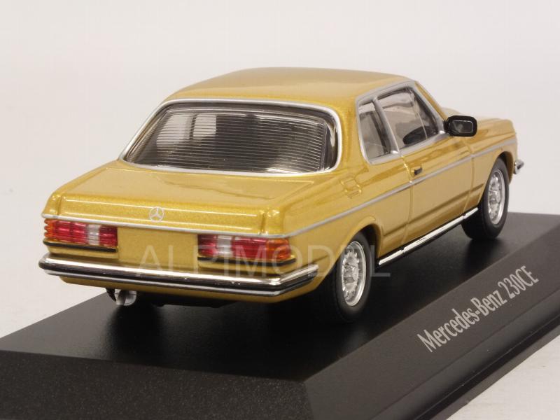 Mercedes 230 CE (W123) 1976 (Gold Metallic)  'Maxichamps' Edition by minichamps