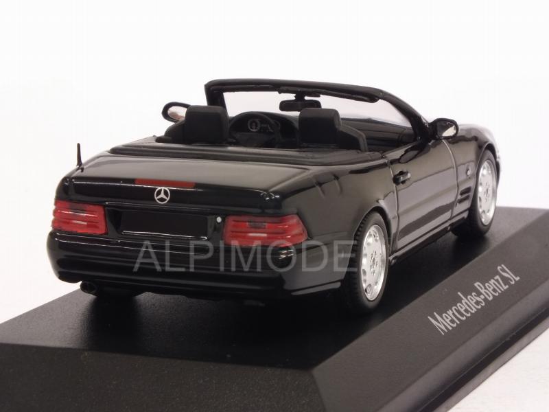 Mercedes SL 1999 (Black)  'Maxichamps' Edition by minichamps