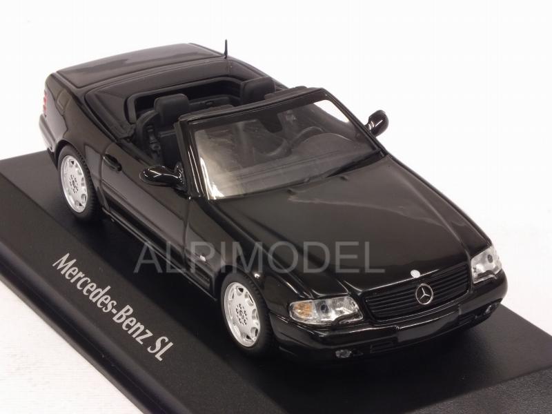 Mercedes SL 1999 (Black)  'Maxichamps' Edition by minichamps
