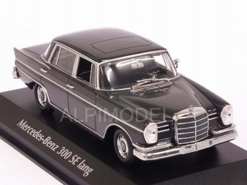 Mercedes 300 SE Lang 1963 (Dark Grey) 'Maxichamps' Edition by minichamps
