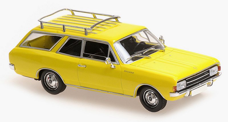 Opel Rekord C Caravan 1969 (Yellow)  'Maxichamps' Edition by minichamps