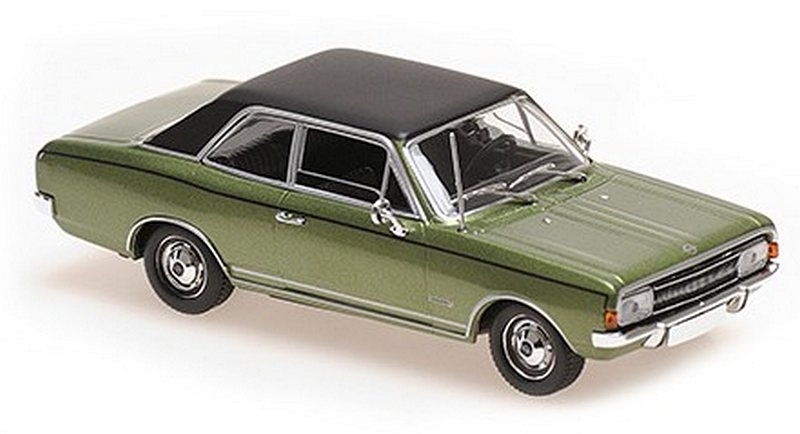 Opel Commodore A 1970 (Green Metallic) 'Maxichamps' Edition by minichamps