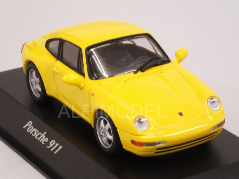 Porsche 911 (993) 1993 (Yellow)  'Maxichamps' Edition by minichamps