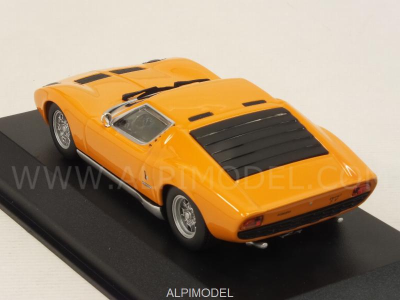 minichamps Lamborghini Miura 1966 (Orange) 'Maxichamps' Edition (1