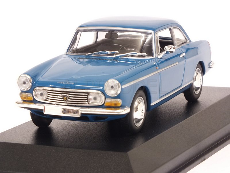 Peugeot 404 Coupe 1962 (Blue)  'Maxichamps' Edition by minichamps