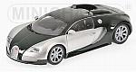 Bugatti Veyron Centenaire Chrome/Green by MINICHAMPS