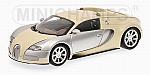 Bugatti Veyron Edition Centenaire Chrome & Beige by MINICHAMPS