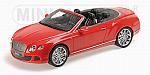 Bentley Continental GT Speed Convertible 2013 (Red) by MINICHAMPS