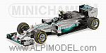 Mercedes W05 AMG GP Abu Dhabi 2014 Nico Rosberg by MINICHAMPS