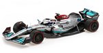 Mercedes W13 AMG #63 GP Spain 2022 George Russell by MINICHAMPS
