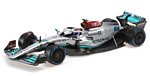 Mercedes W13 AMG #63 GP Monaco 2022 George Russell (rain tyres) by MINICHAMPS