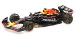 Red Bull RB18 #1 Winner GP Abu Dhabi 2022 Max Verstappen World Champion by MINICHAMPS