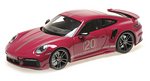 Porsche 911 (992) Turbo S Coupe Sport Design 2021 (Red) by MIN