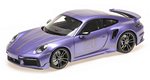 Porsche 911 (992) Turbo S Coupe Sport Design 2021 (Purple) by MINICHAMPS