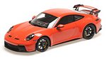Porsche 911 GT3 (992) 2021 (Orange) by MINICHAMPS