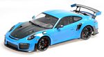 Porsche 911 GT2-RS (991.2)  2018 (Blue/Black Wheels) by MINICHAMPS