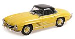 Mercedes 300 SL Roadster (W198) Hardtop 1958 (Yellow) by MINICHAMPS